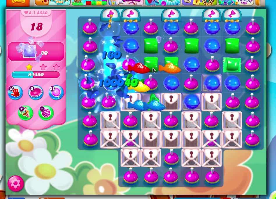 Candy Crush Level 8580 released 1/19/21 (No Boosters)