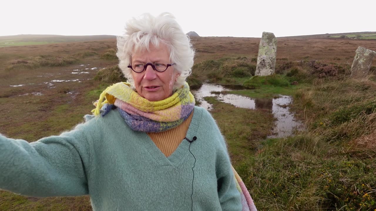 The Nine Maiden Stone Circle a Light to Extraterrestrials