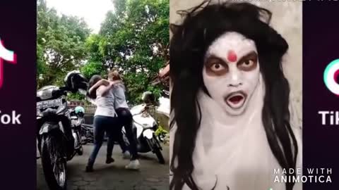 White Lady tiktok (Try not to laugh challenge)