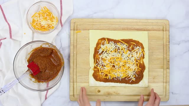 Sneaky Veggie Pizza Spirals