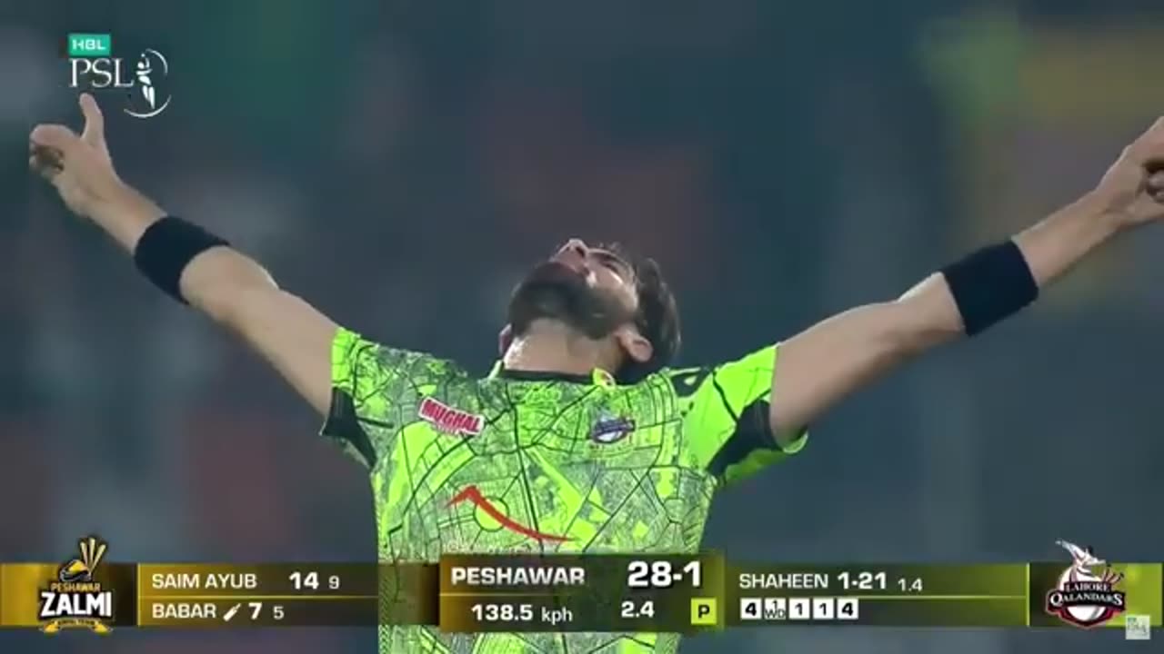 Great bowling by Shaheen