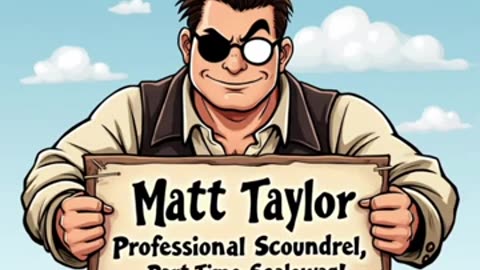 Don't Vote for Taylor - Matt Taylor is a Dirty Scumbag.