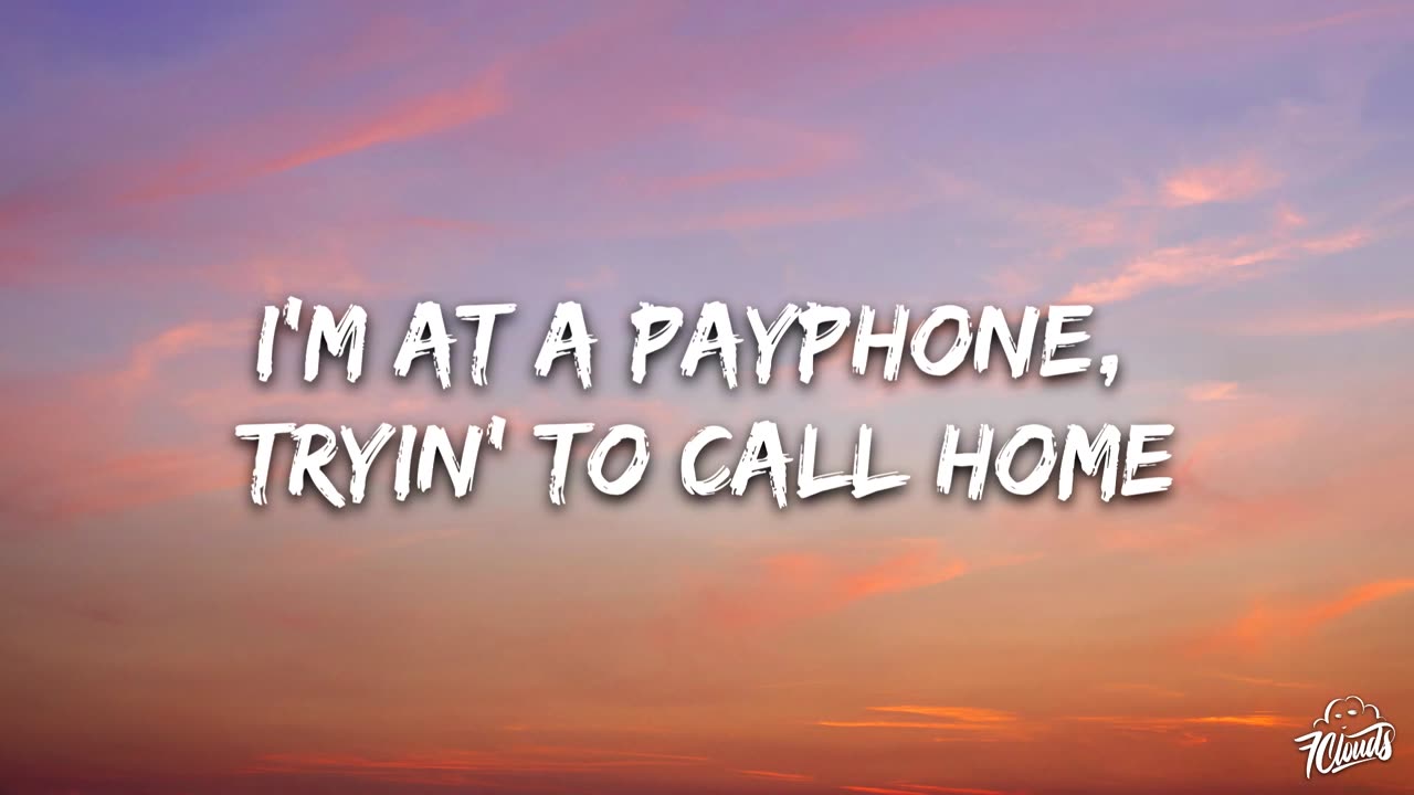 Maroon 5 - payphone (Lyrics)[cover by joowel]