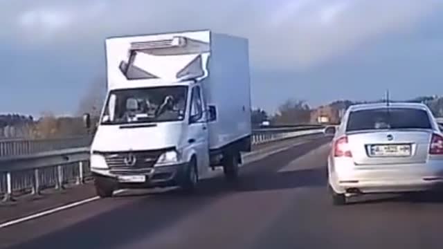 You can never be to careful on the road
