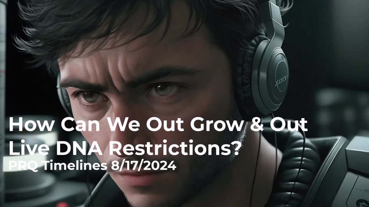 How Can We Outgrow & Out Live DNA Restrictions? 8/17/2024