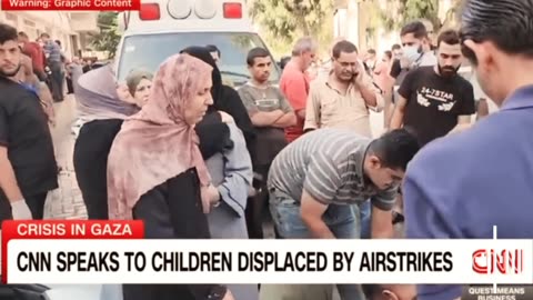 Video shows the impact of attacks on children in Gaza.