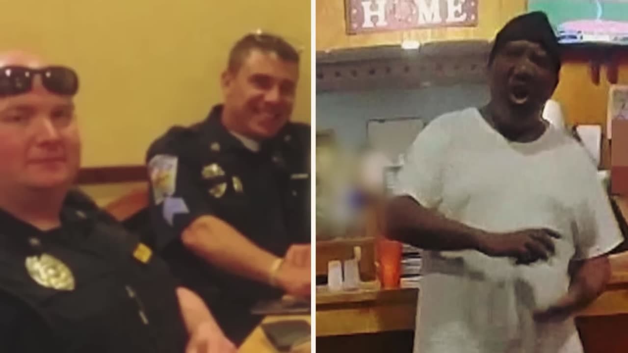 Officers Humiliate Black Veteran At Diner. Seconds Later They See THIS on His Table!