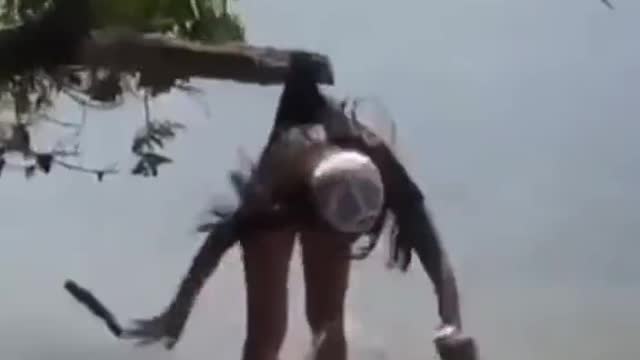 A very strong swimsuit.