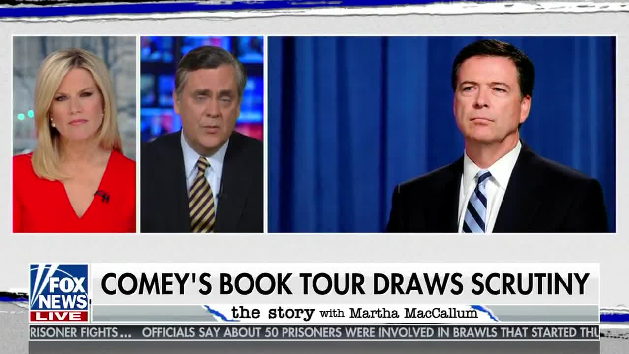 Turley: ‘Inexcusable’ Comey Rushed the Book Out, Will Do ‘Untold Harm’ to the FBI