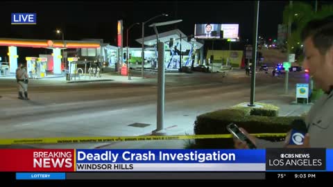 Fiery car crash in Windsor Hills kills 6 people