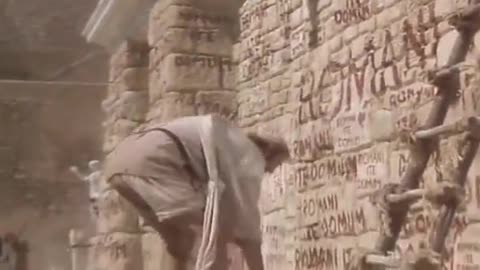 Monty Python the life of Brian the wall