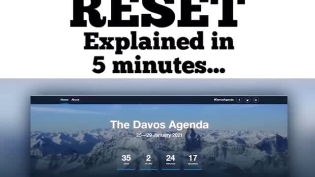 The Great Reset explained in 5 minutes