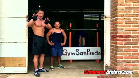 Gyms Across the world-sanpancho Mexico -Back work out with Mexican hand Made equipment