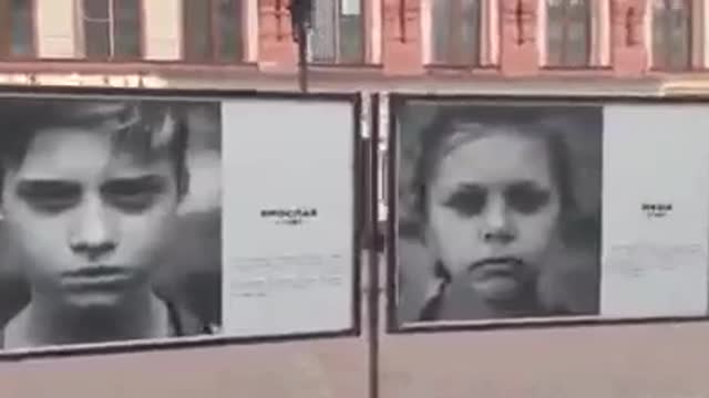 Kids killed by Ukrianian forces in Donbass before the war began.