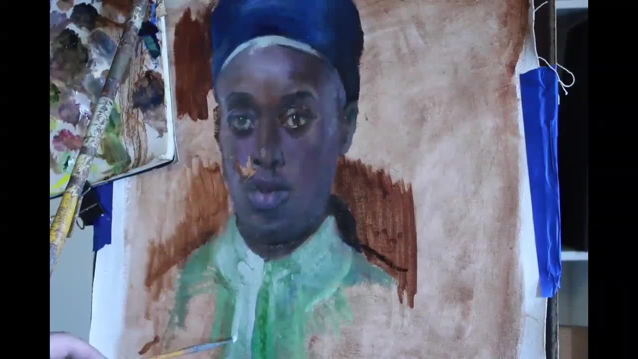 oil painting color skin