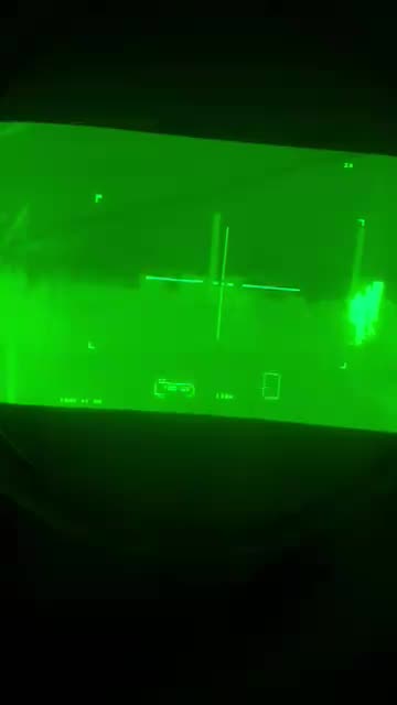 "Bradley" fires at the Russian position