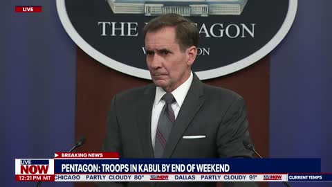 Pentagon Update on Situation in Afghanistan: 'Taliban are Trying to Isolate Kabul'