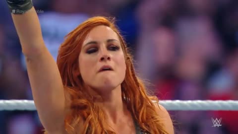 Becky Lynch won Royal rumble