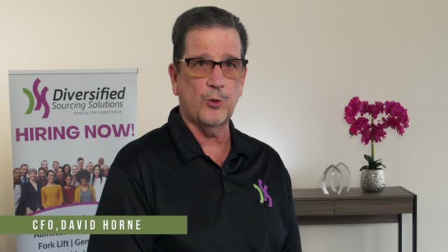 David Horne of Diversified Sourcing Solutions