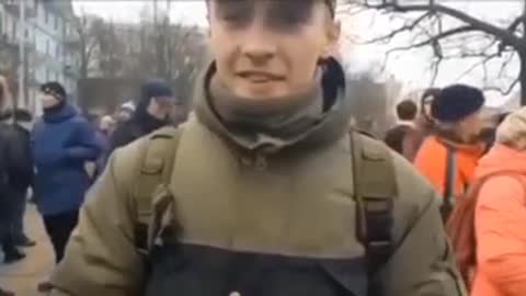 This young man says that if the Ukrainians conquer the Donbass, the entire local population must be