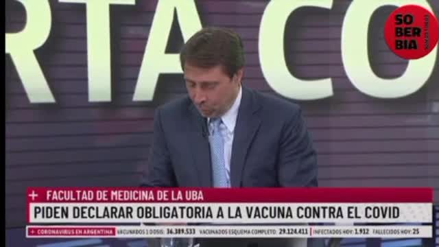 Feimann Periodista Pregunta al medico contra que luchamos 19-COV