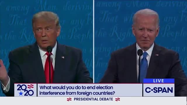 Donald Trump Defeats Joe Biden in 2nd Presidential Debate on Corruption