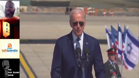 JOE BIDEN in Israel: "to keep alive the truth and honor of the Holocaust — horror of the Holocaust"