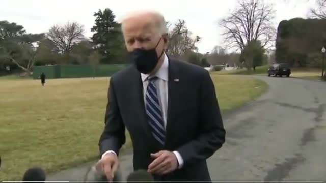 CGI President Biden Caught Using a Green Screen - Fake Press Comments