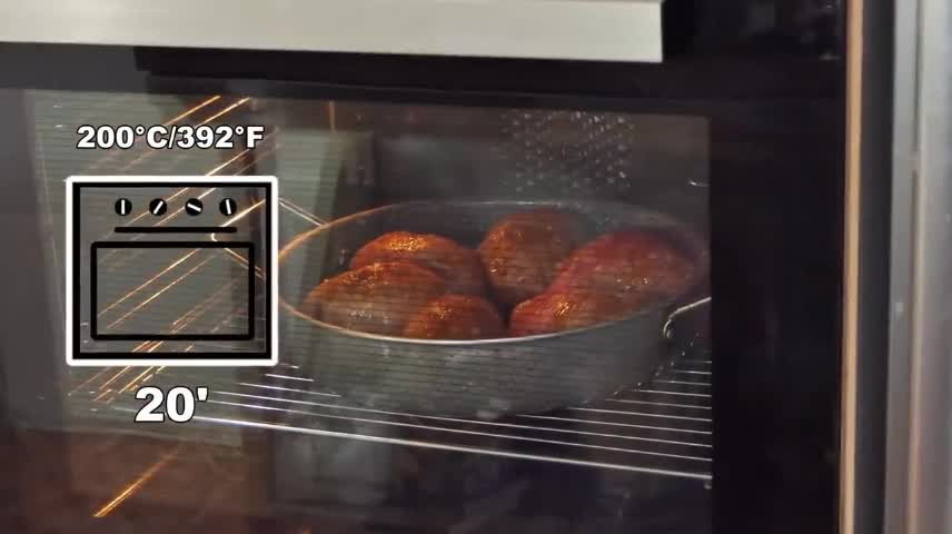 Place The Meatballs In The Oven And Chop The Onions