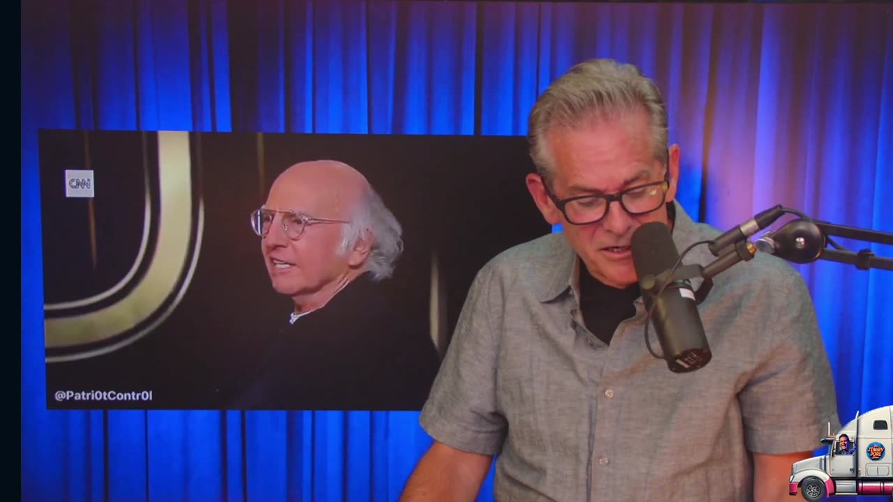 TDS victim Larry David talks on The Colbert Show how much, "Twump bad"▮The Jimmy Dore Show