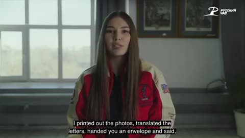 Russian athlete Maryana Naumova Speaks to Arnold Schwarzenegger