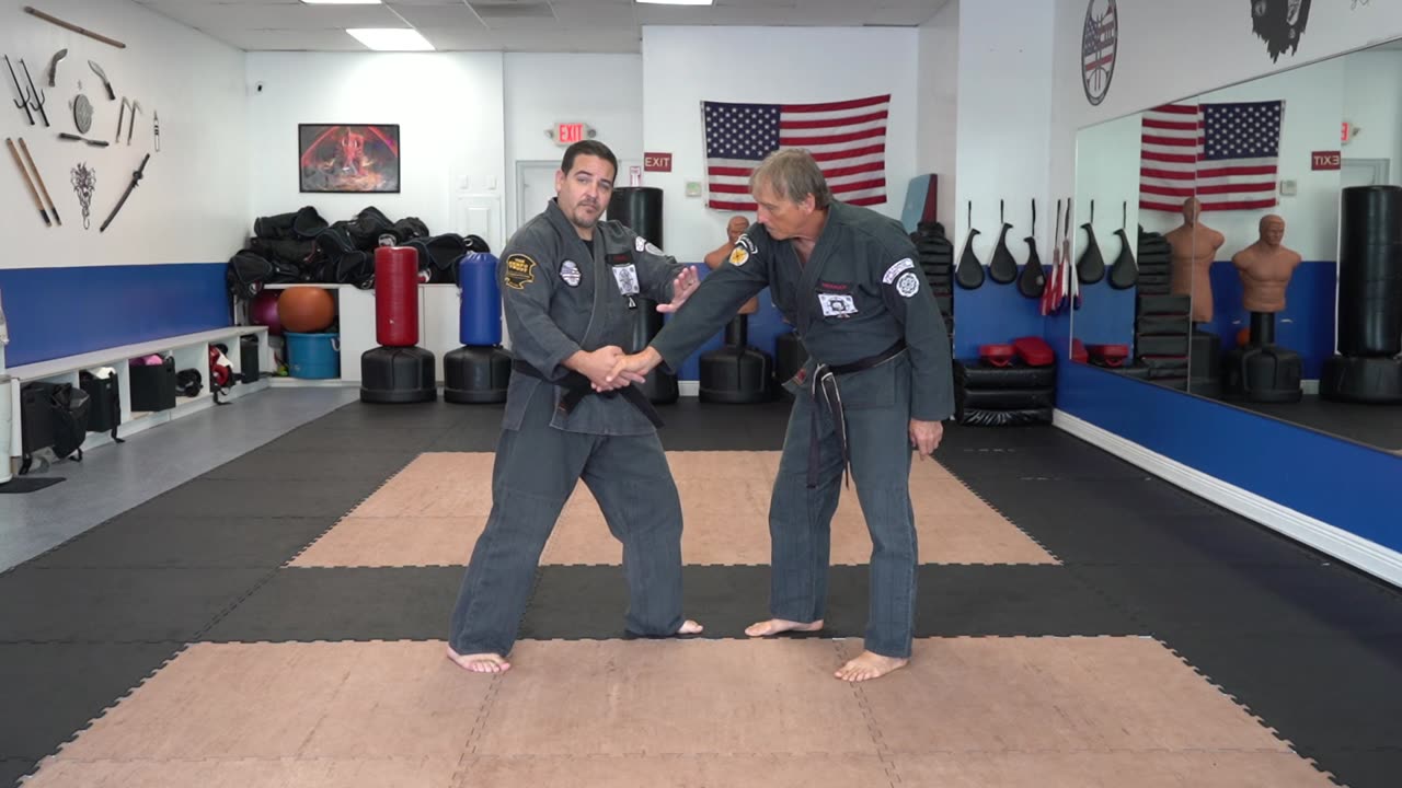 Correcting common errors executing the American Kenpo technique Gift of Destuction