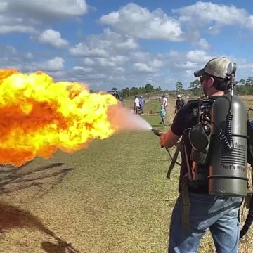 Happiness is a flamethrower - Don Jr.