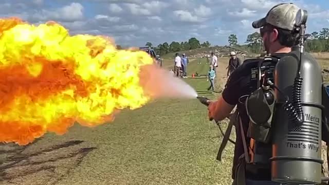 Happiness is a flamethrower - Don Jr.