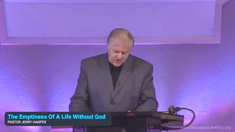 The Emptiness Of A Life Without God