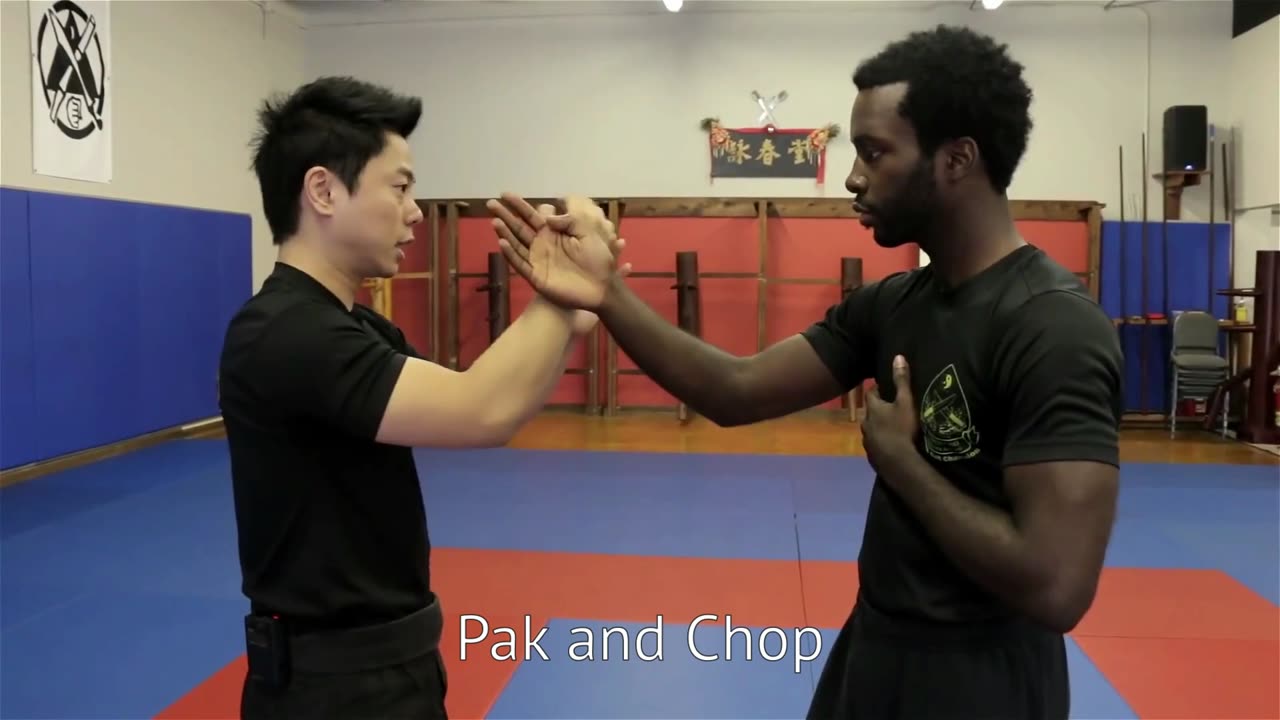 Wing Chun - Pak Sau Application - Kevin Lee