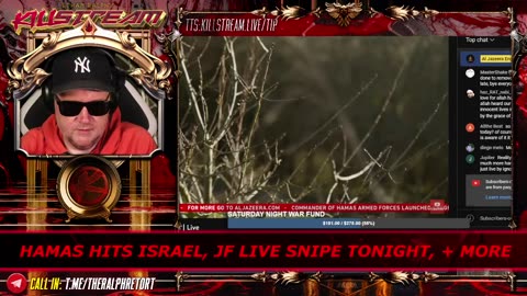 KILLSTREAM: HAMAS HITS ISRAEL, JF LIVE SNIPE TONIGHT, + MORE