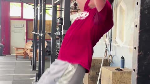 Learning Kipping Pull-ups