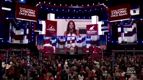 Trump's granddaughter makes public debut at RNC