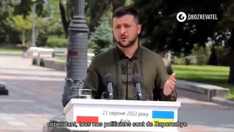 Zelensky a promis de puissantes frappes contre les occupants s'ils bombardaient les villes ukrainie