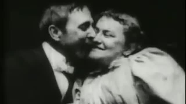 Thomas Edison - The Kiss - Earliest Years Of Film