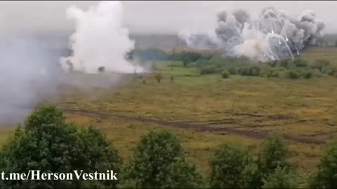 Video: Russian forces attack opposing positions.