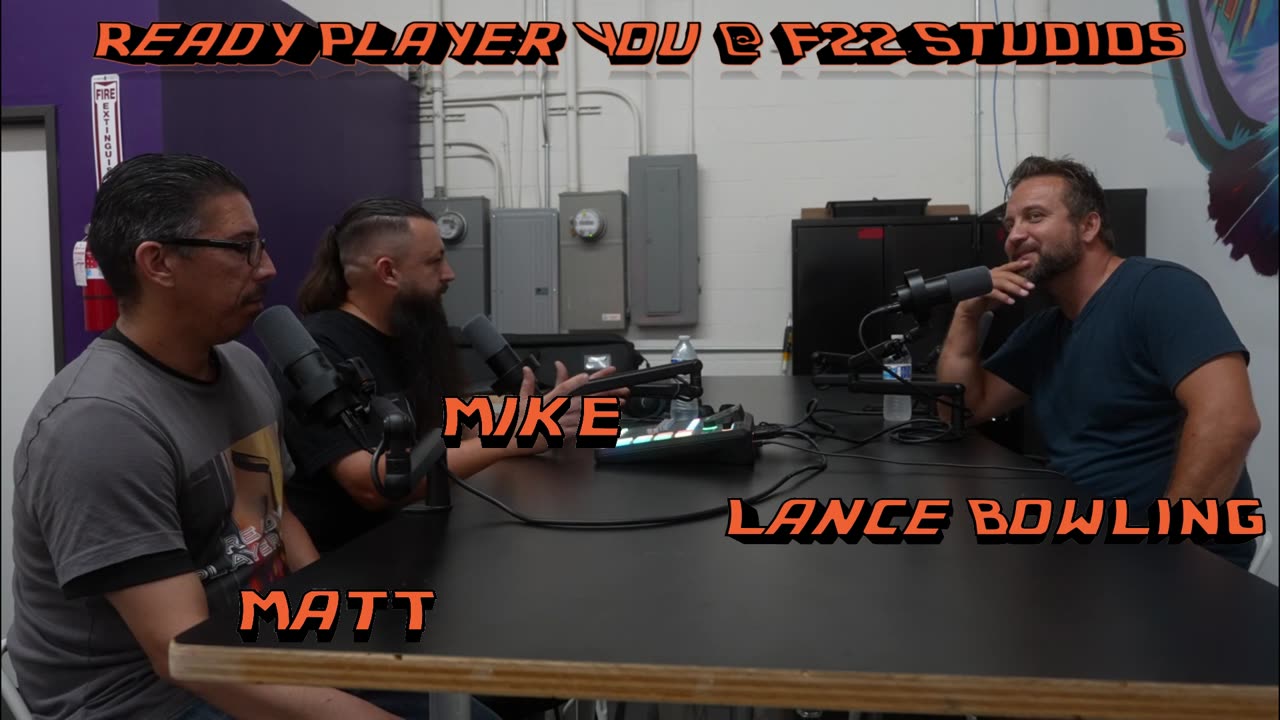 Interview with Lance Bowling @ F22 Studios in Burbank California