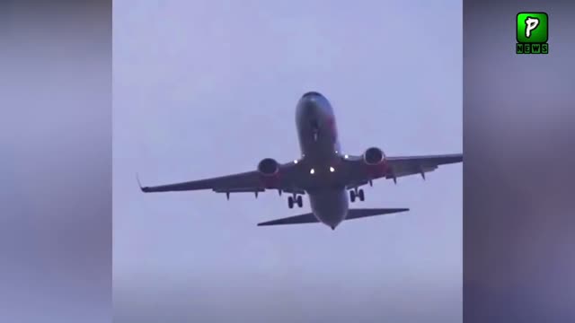 British Jet Video from Manchester Airport Goes Viral | Plane Landing Viral Video