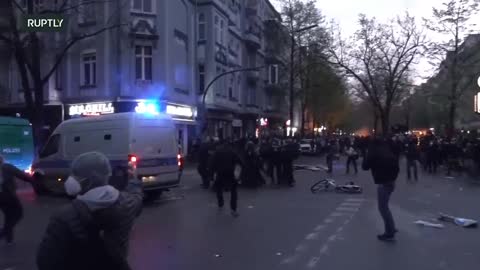 Berlin Demo 1. Mai