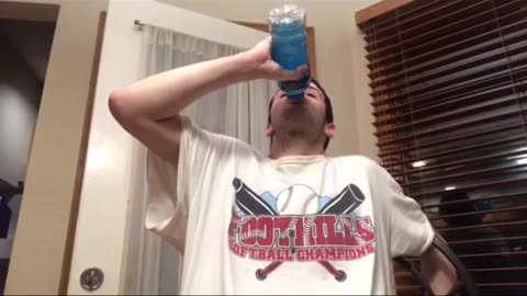 Powerade chug