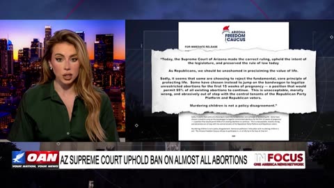 Kari Lake's HORRIBLE Take On Arizona's Pro-Life Ruling / Live on OAN