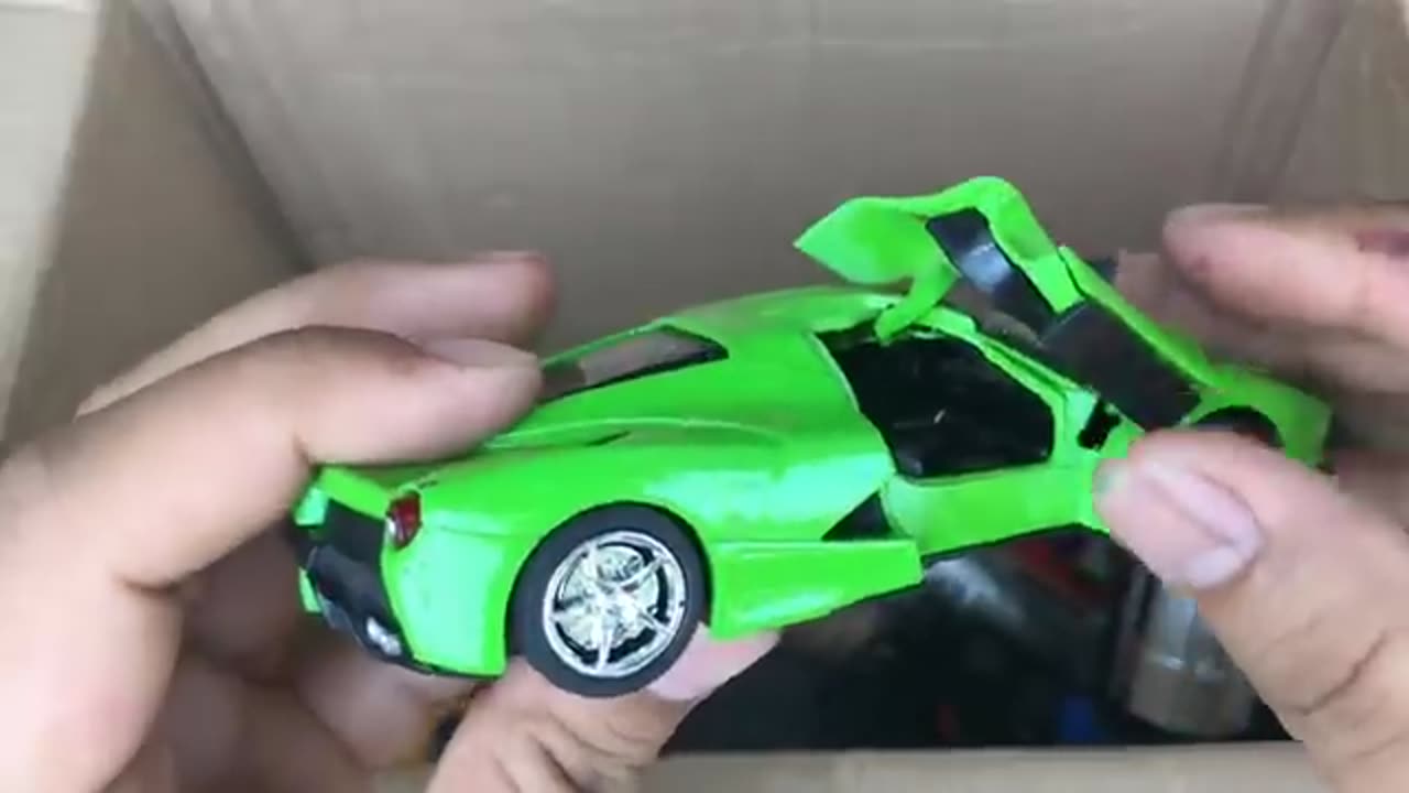 Review Box full of toy Car, Truck Toys!