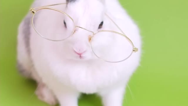 how rabbit read a book