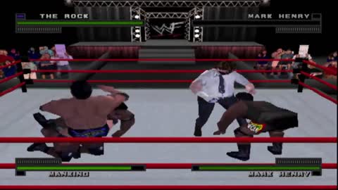 WWF Attitude PS1: Tornado match #21